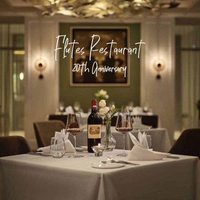 Toast to 20 years of memories made at Flutes Restaurant! 🥂

Savour special lunch and dinner deals from 27 May to 14 June 2024, serving up exquisite flavours and impeccable service just for you. 🍽️✨
Reservations highly recommended!

Don't let this hidden gem slip through your fingertips, spend an unforgettable dining experience at @flutes_sg 📍01-02!

#guocomidtown #exploresingapore #hellomidtown